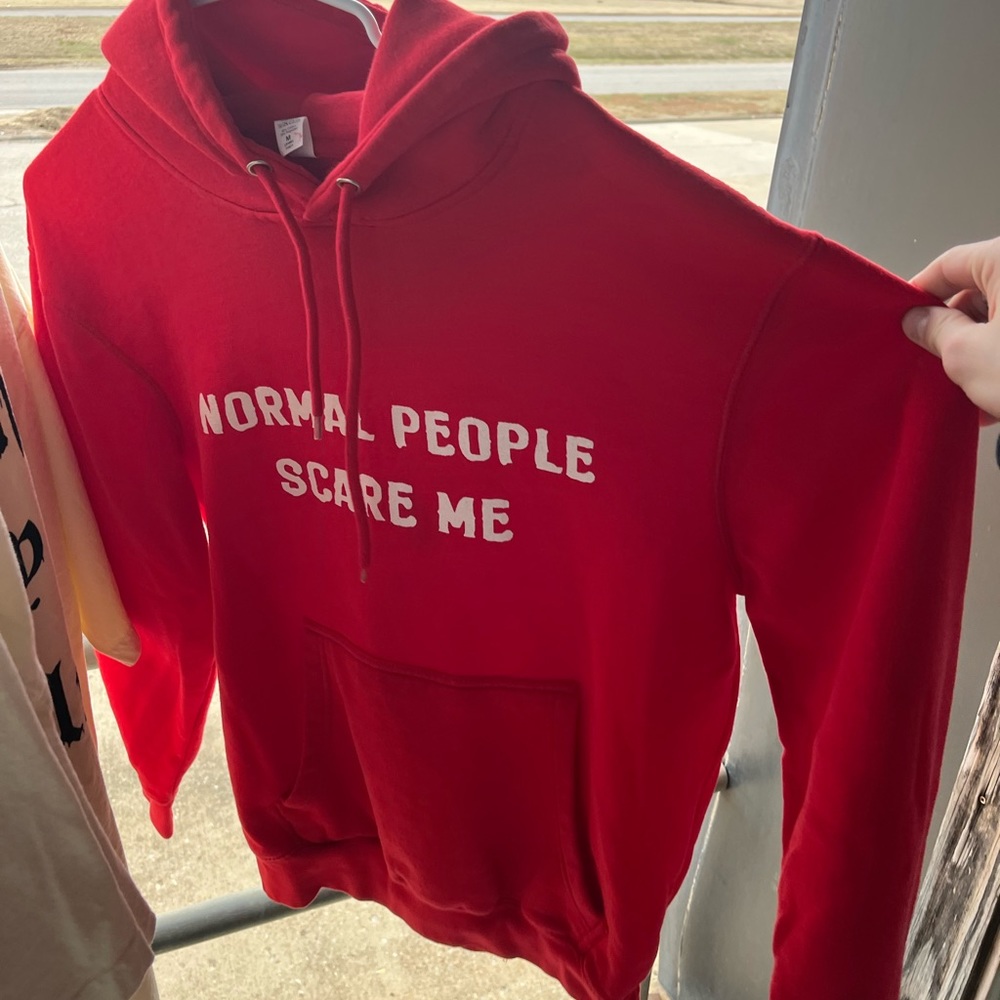 Normal People Scare Me Hoodie